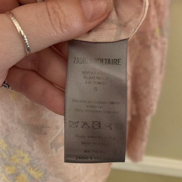 Zadig & Voltaire Rooka Glam Rock Dress - Picture 11 of 11